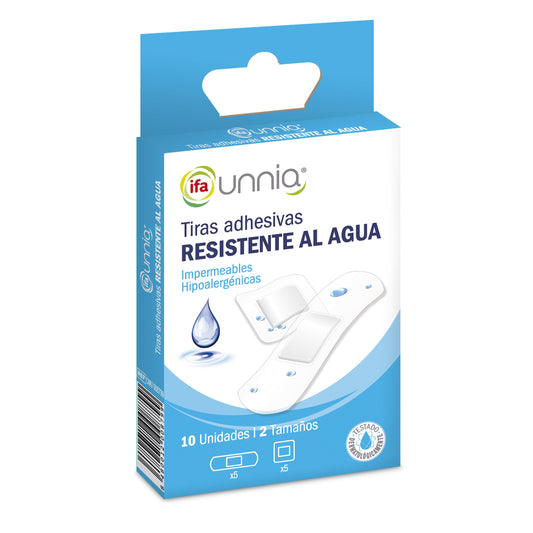 Tirita resistente al agua Ifa unnia 10u La Despensa