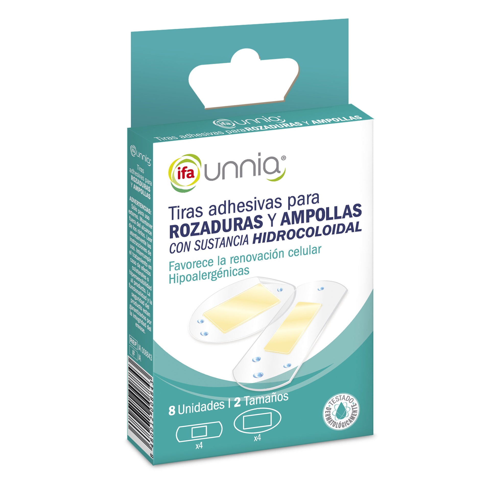 Tirita rozaduras/ampollas Ifa unnia p8