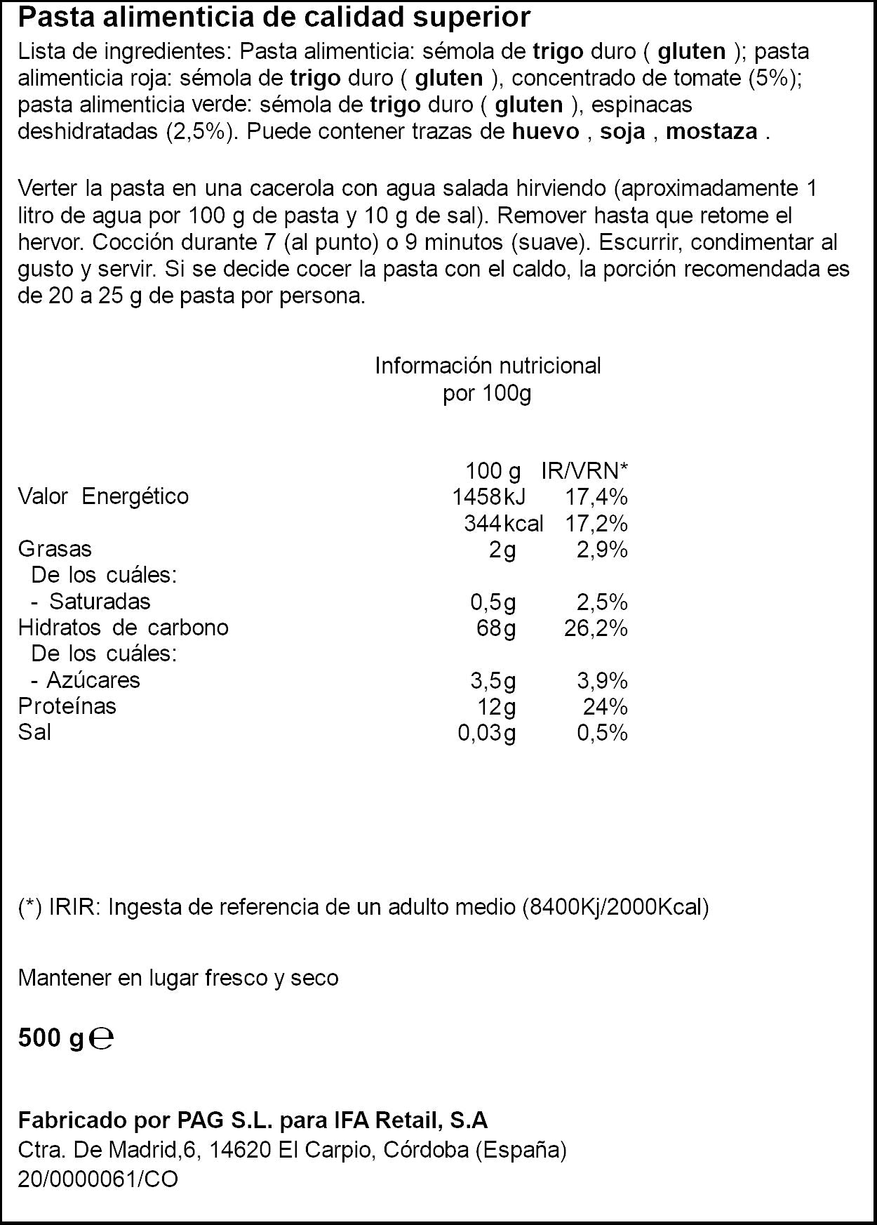 Tiburón  Ifa eliges 500g