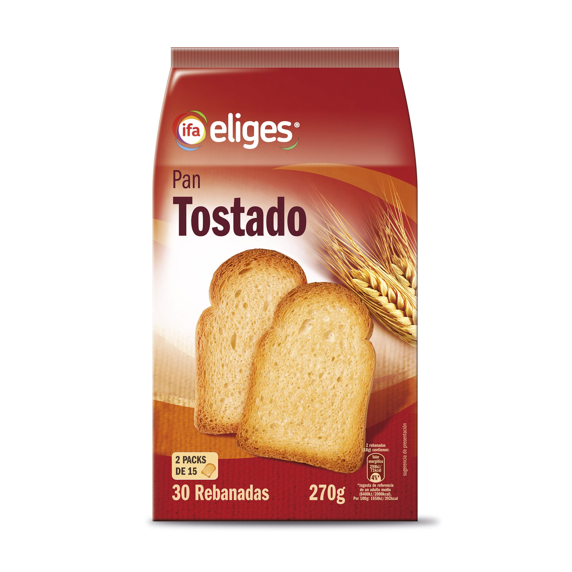 Biscote brasa tradicional Ifa eliges 30r 270g