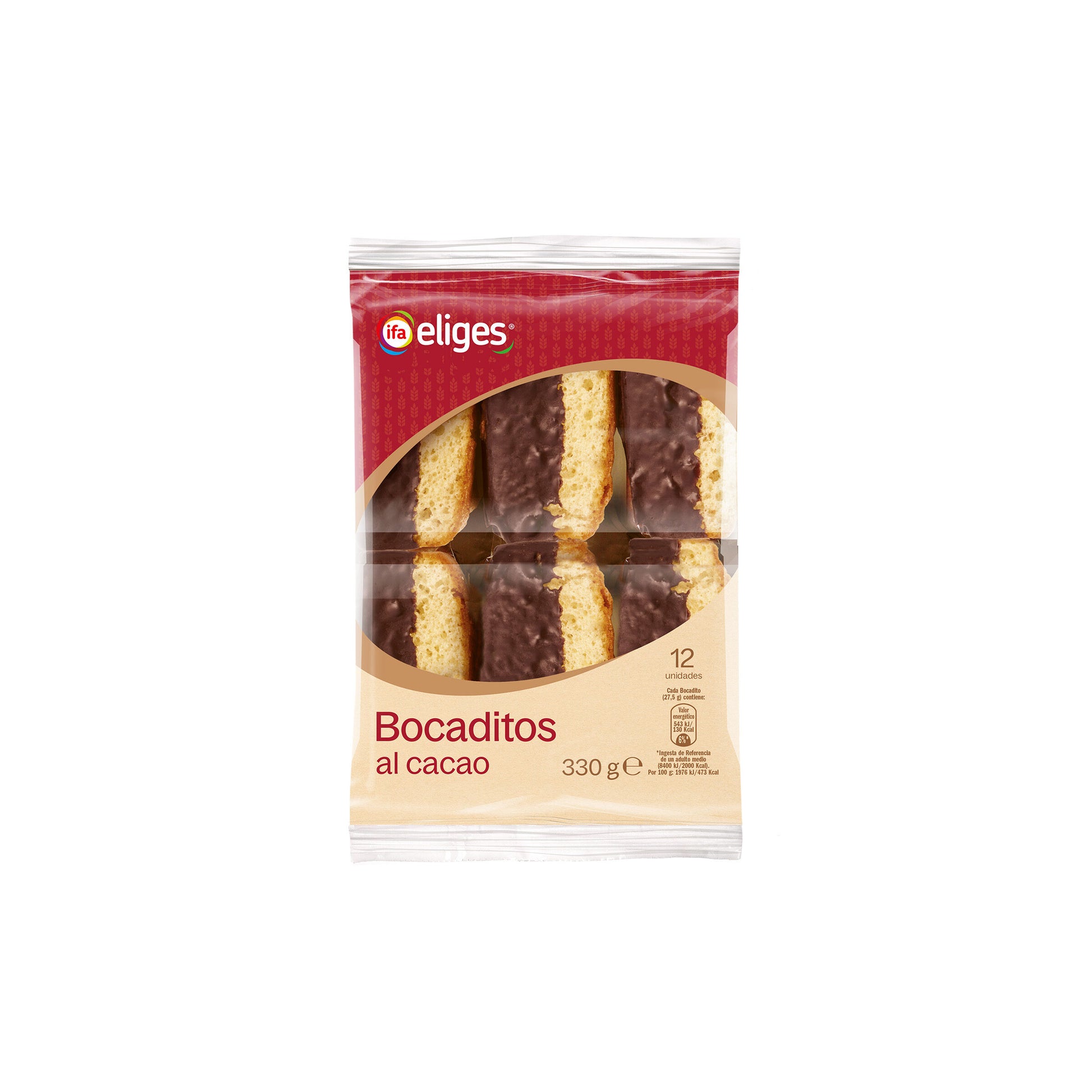 Bizcochito cacao Ifa eliges p12 330g