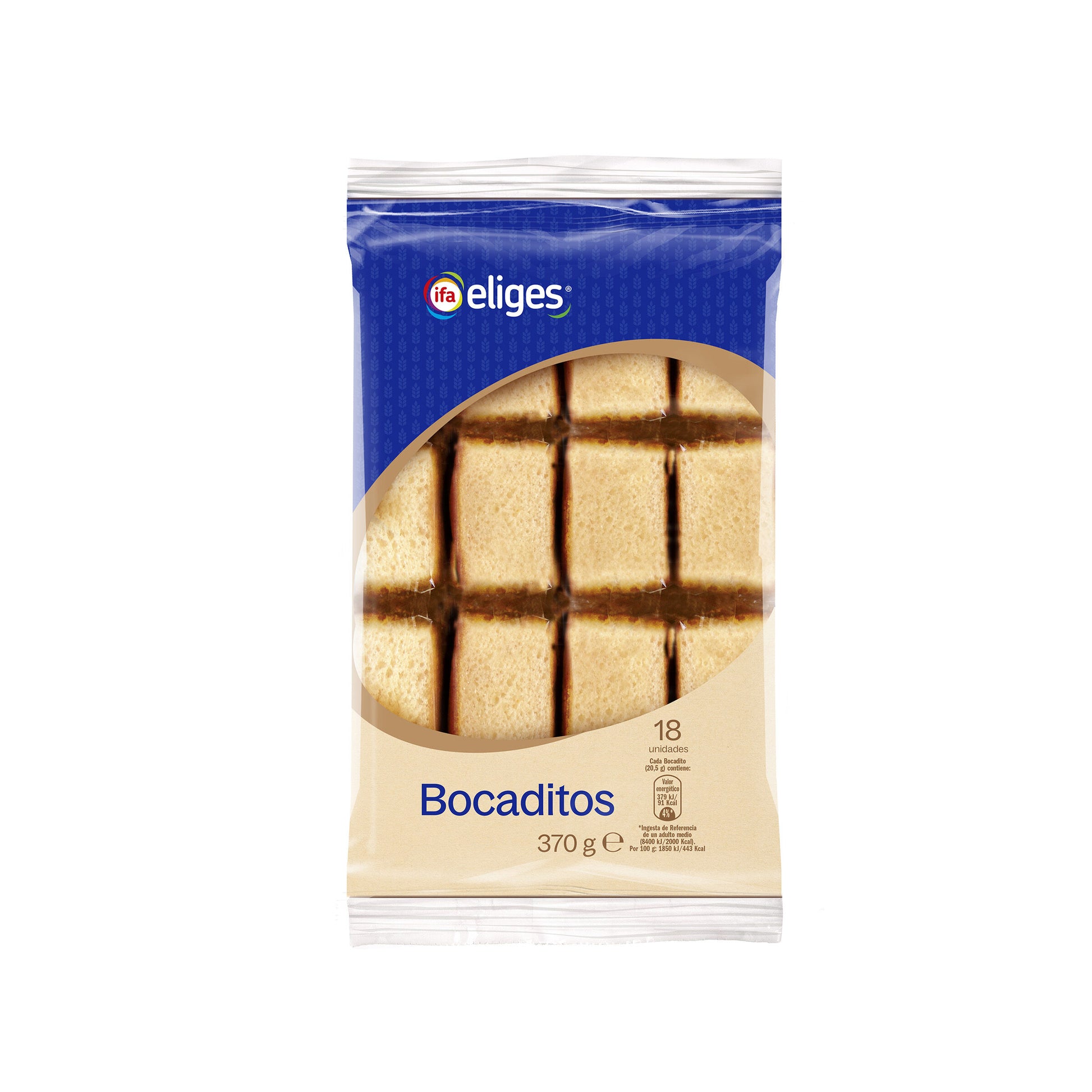 Bizcochito individual Ifa eliges p18 370g