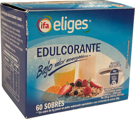 Edulcorante sobres Ifa eliges p60 1g/u La Despensa