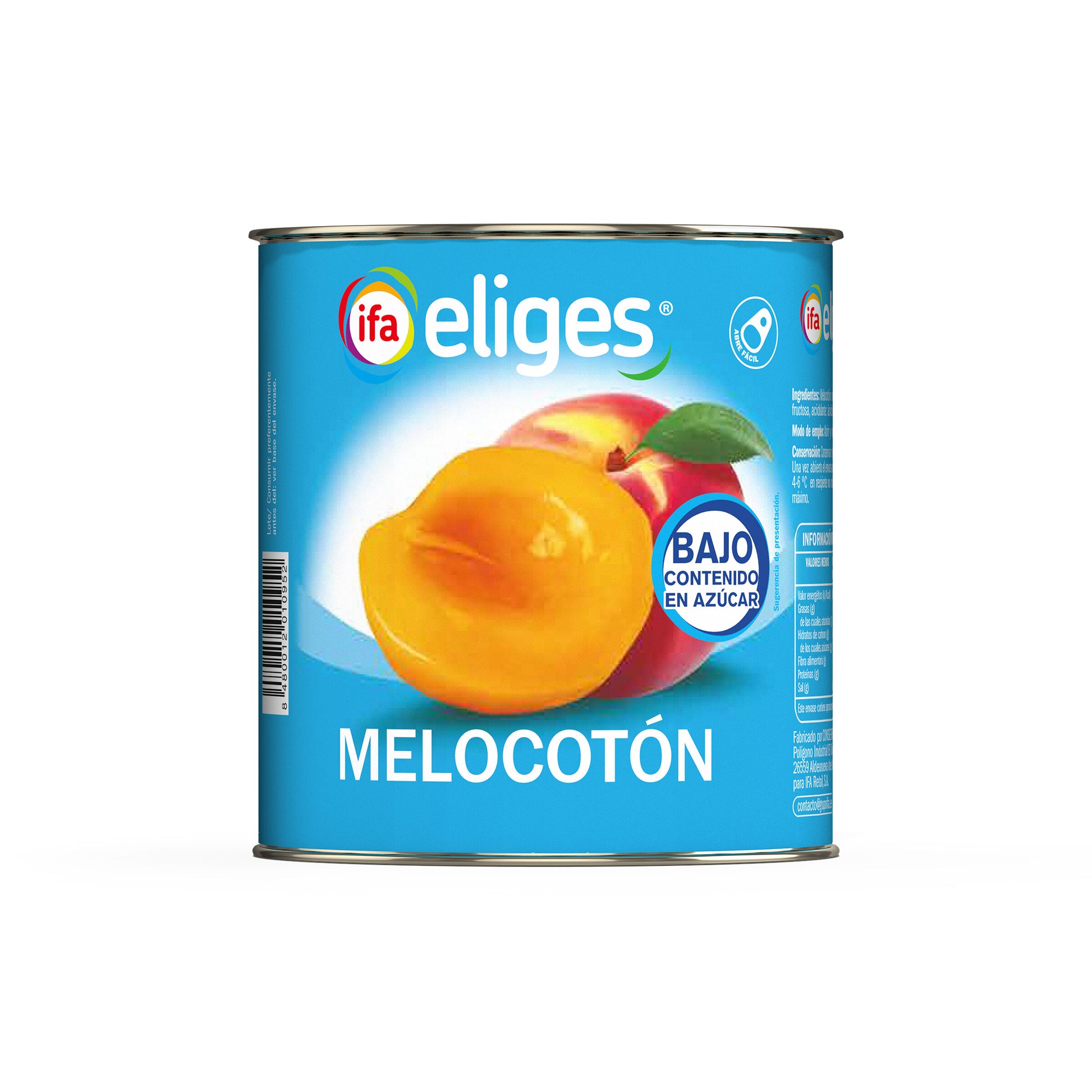 Melocotón almibar Ifa eliges 480g escurr