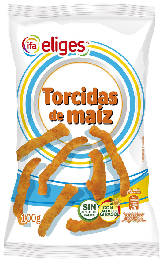 Torcidas maiz  Ifa eliges 100g La Despensa