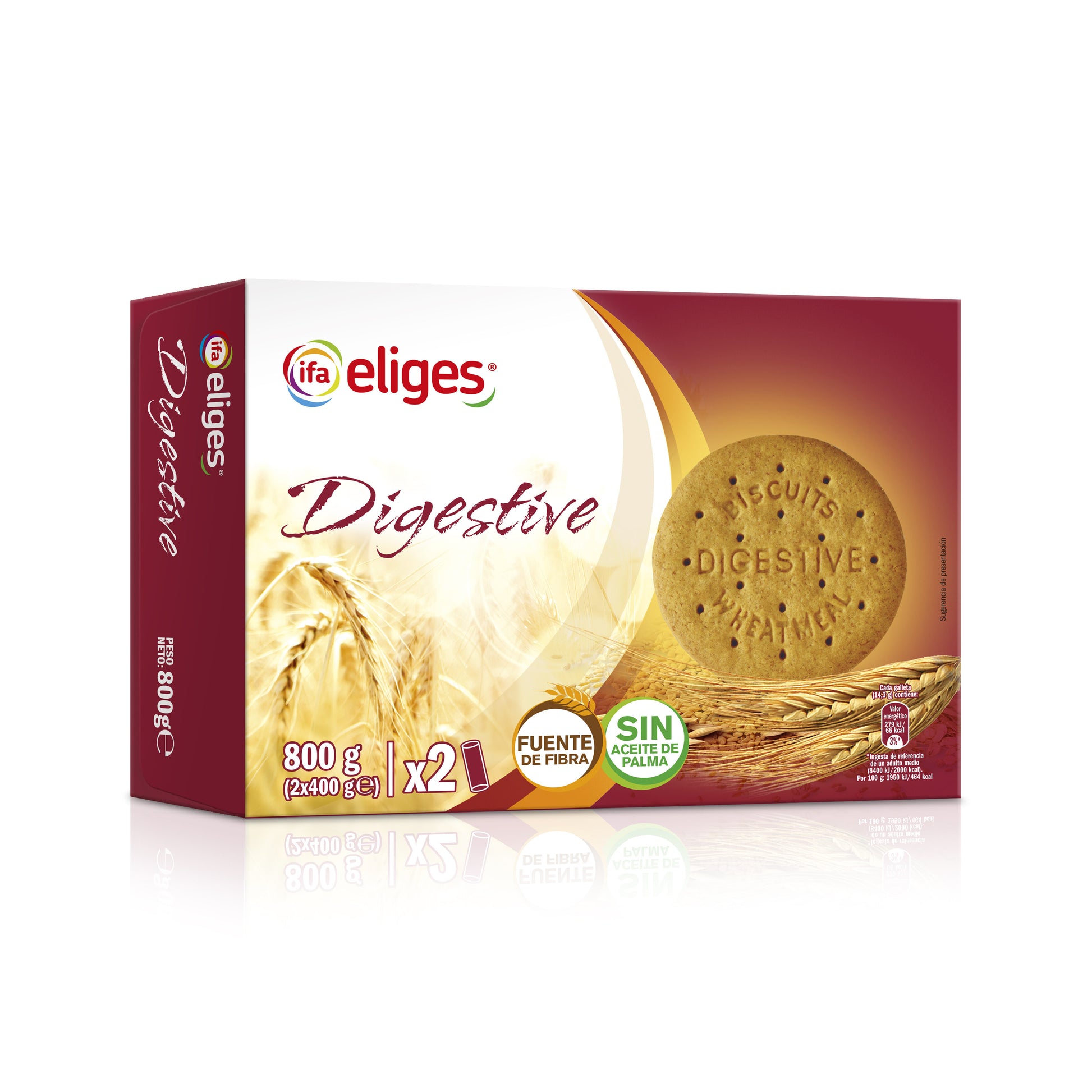 Galleta digestive  Ifa eliges p2 400g