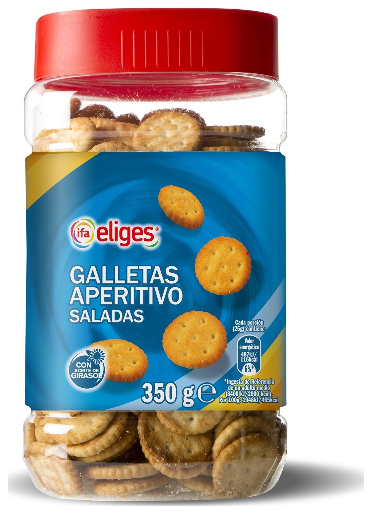 Galleta salada aperitivo saladas Ifa eliges 350g