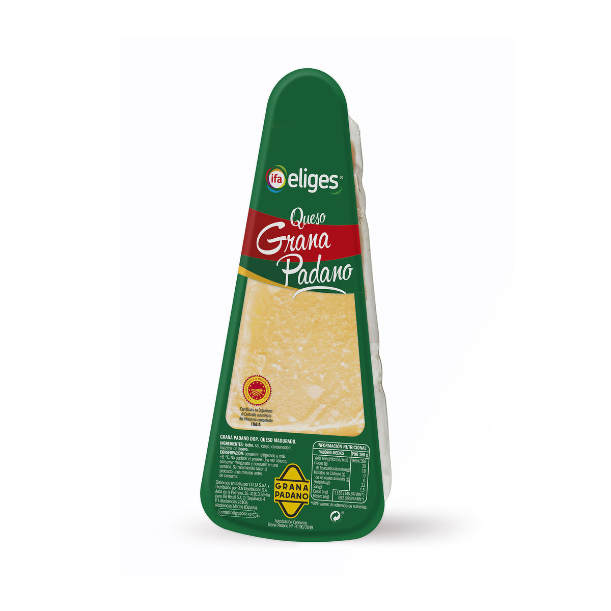 Queso grana padano taco Ifa eliges 200g