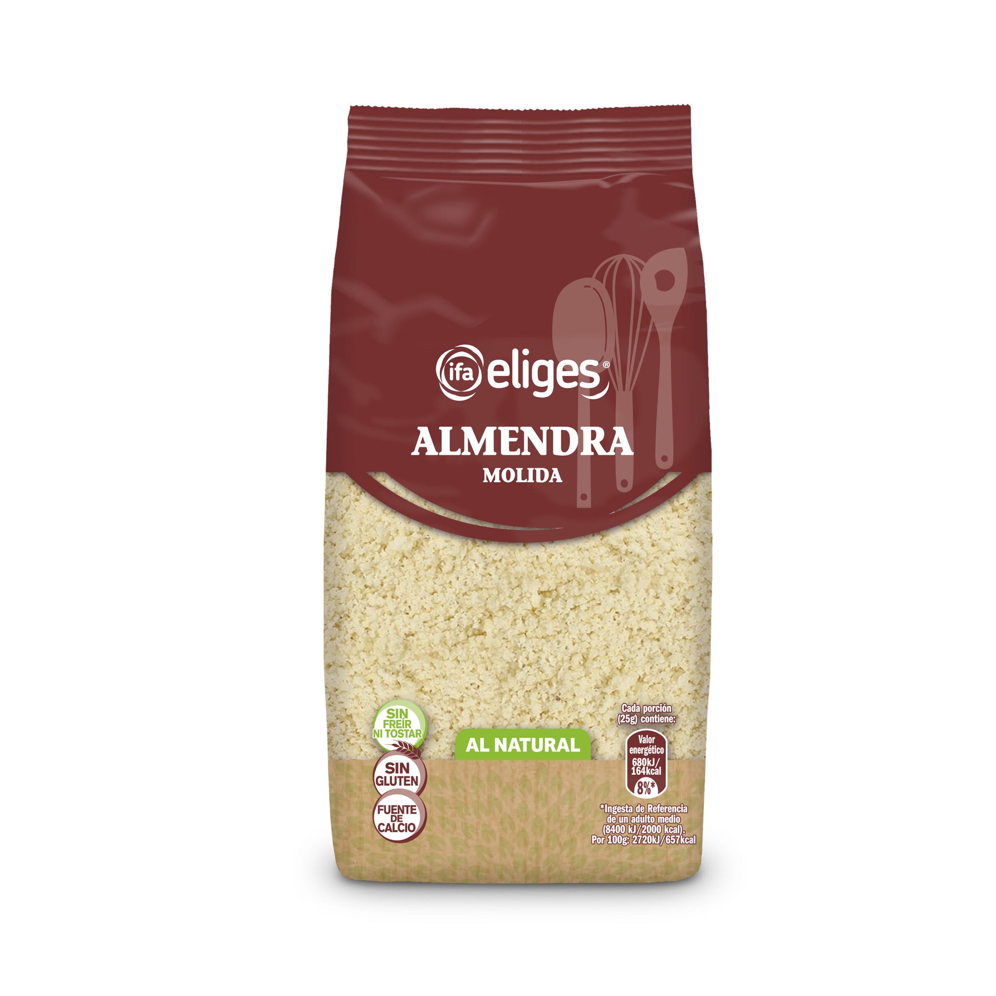 Almendra cruda molida usa Ifa eliges 125g