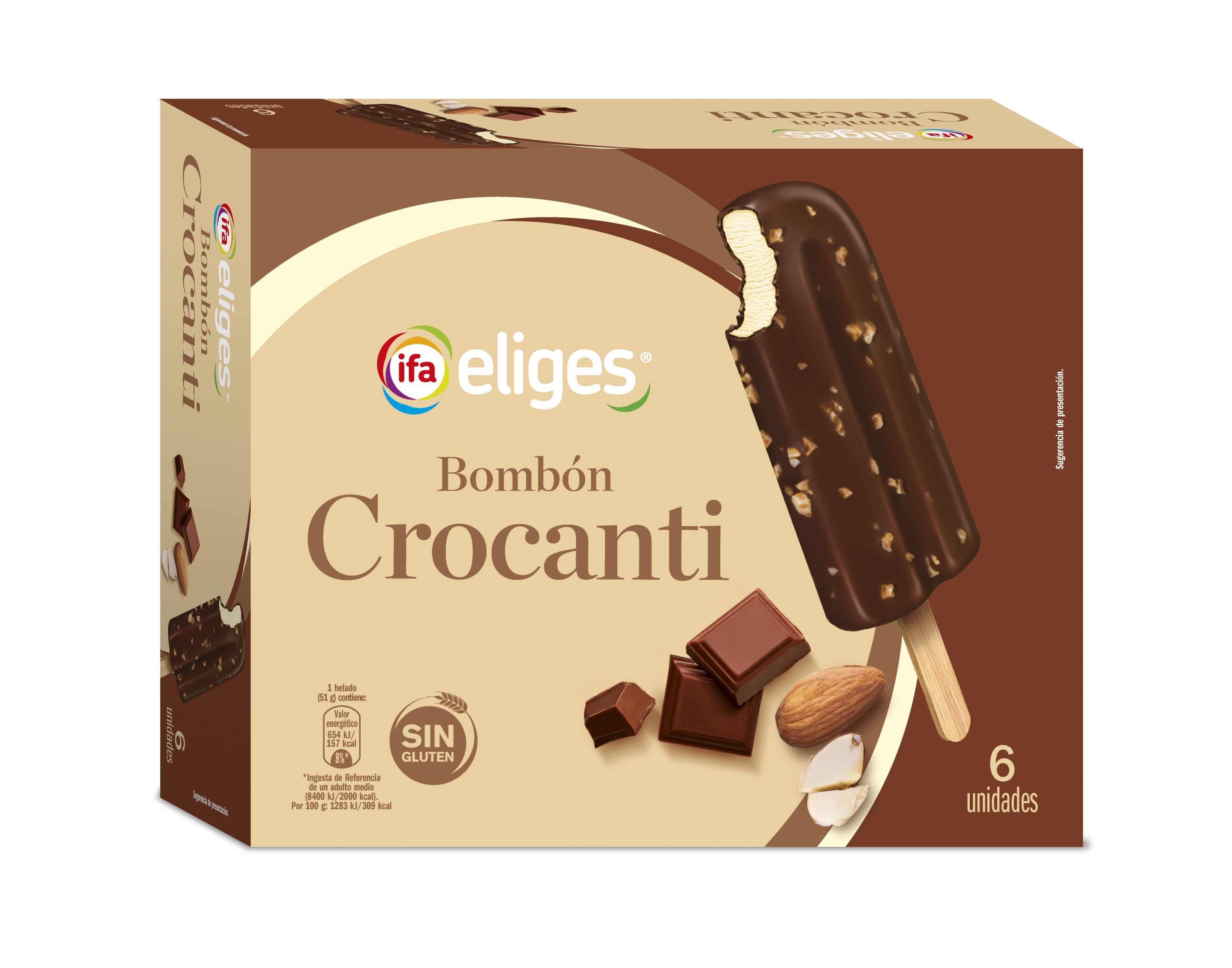 Bombon crocanti Ifa eliges p6x90ml