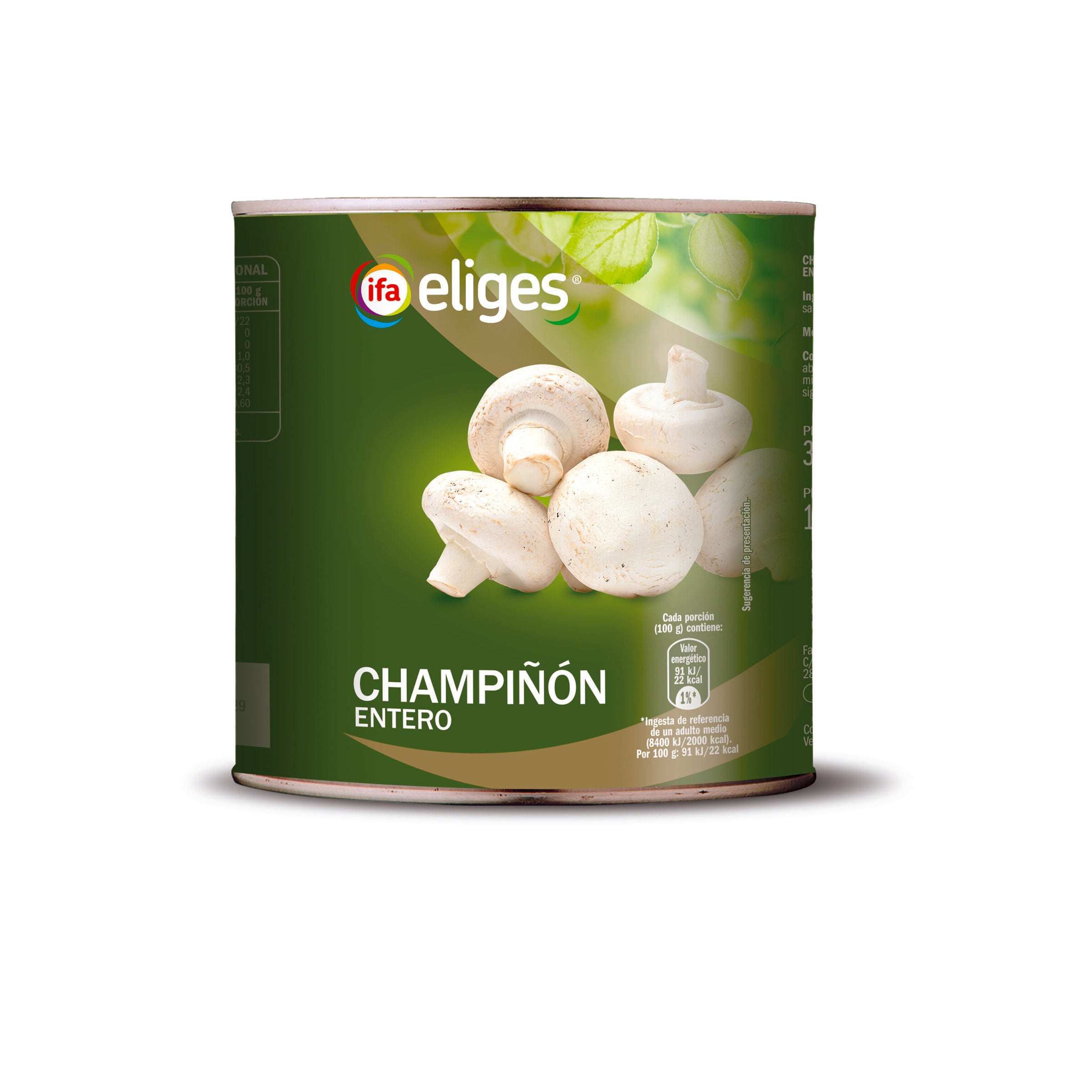 Champiñón enterolata r0212 Ifa eliges 105g escurr