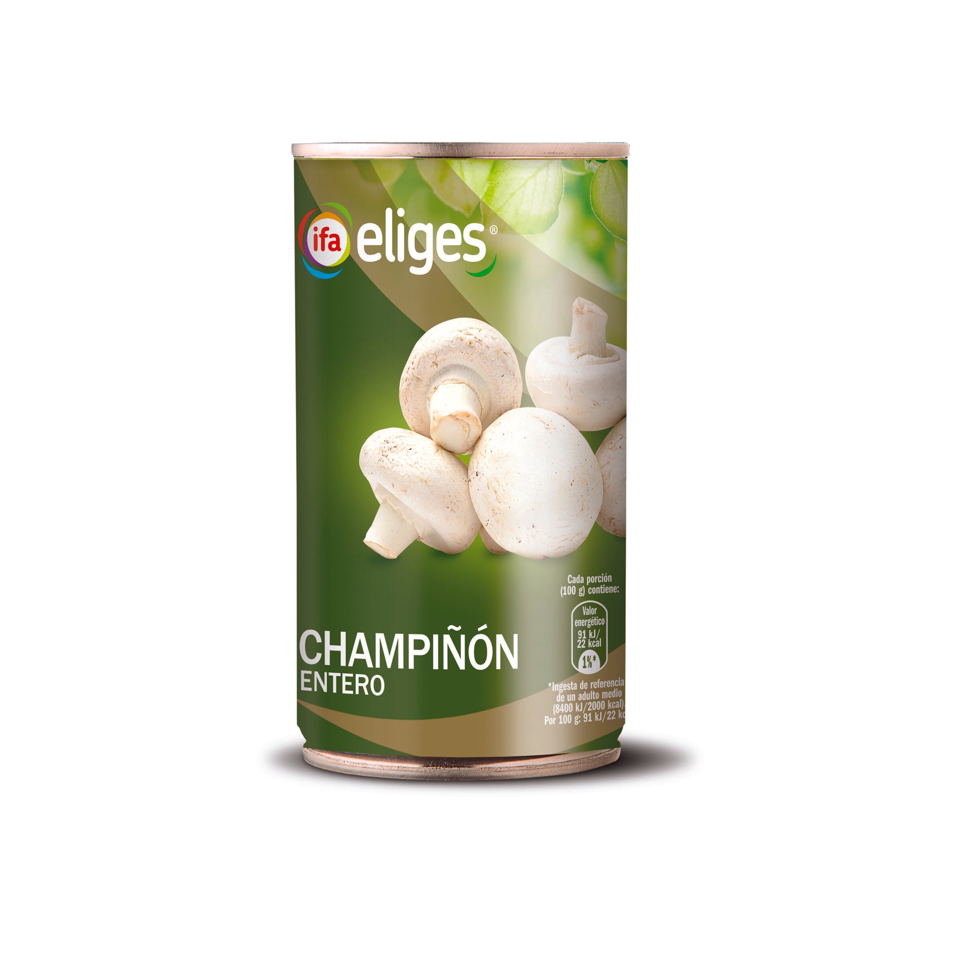 Champiñón entero lata r0370 Ifa eliges 185g escurr