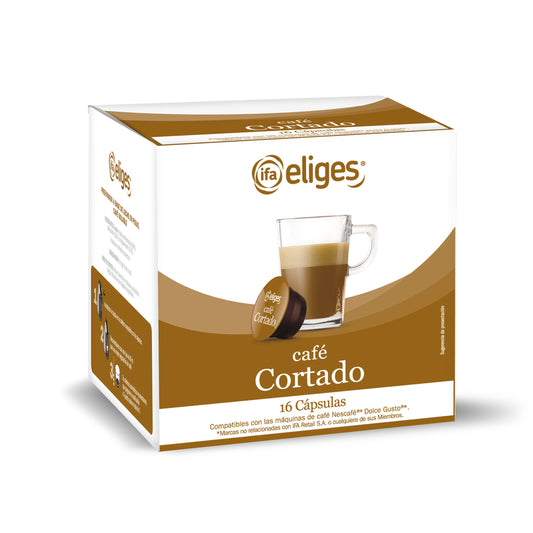 Café cápsula cortado Ifa eliges p16 La Despensa