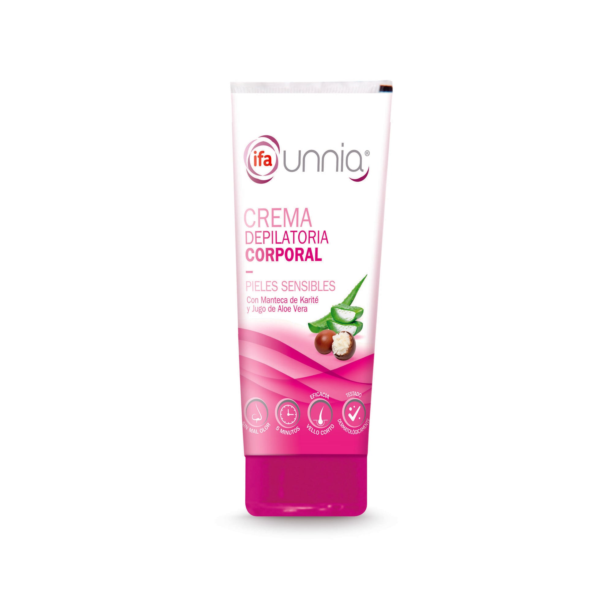 Crema depilatoria piel sensible Ifa unnia 200ml