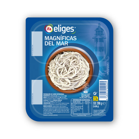 Magnificas del mar refrigerada Ifa eliges p2 100g/u La Despensa