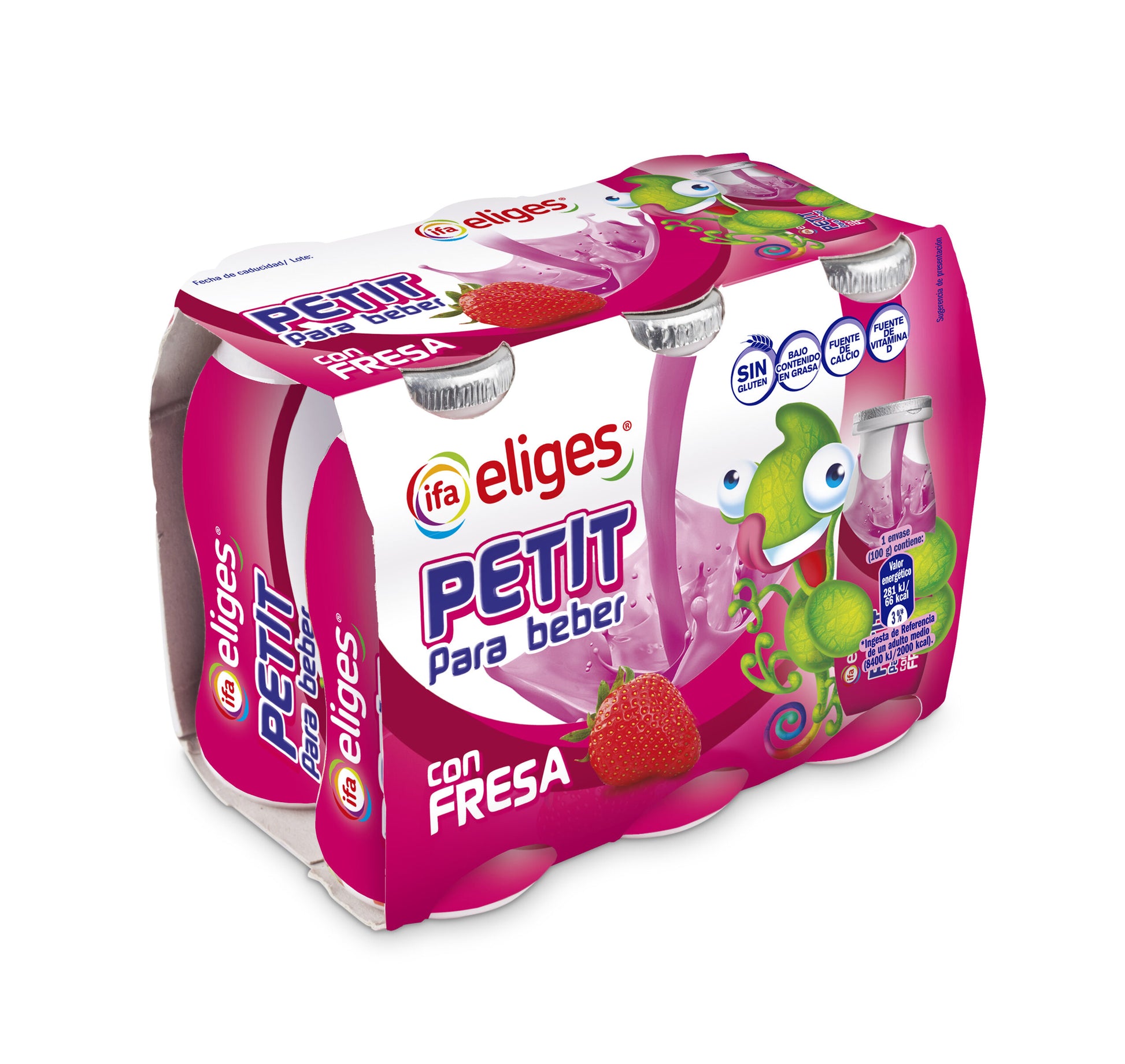 Petit liquido fresa Ifa eliges p6 100g/u