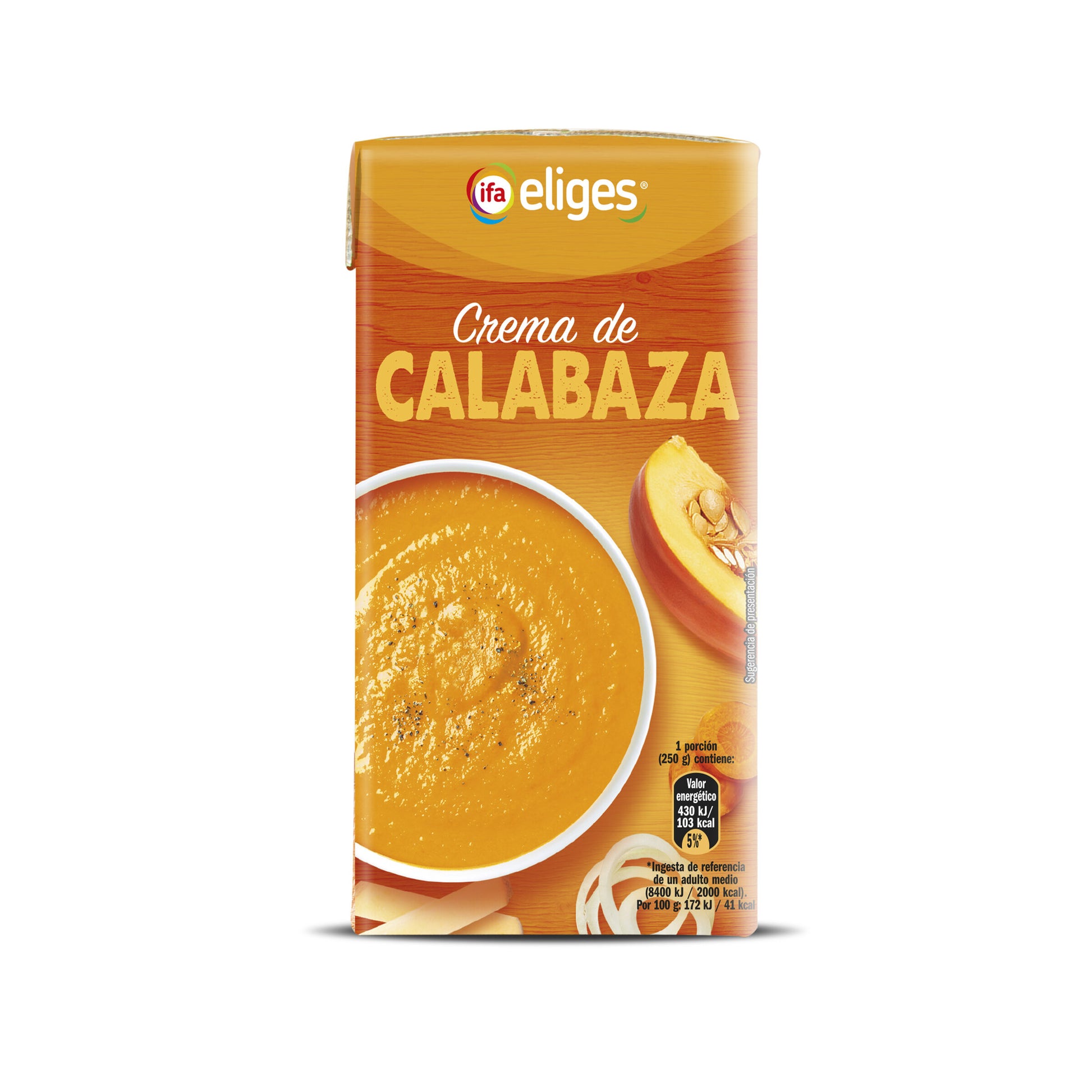 Crema verdura calabaza Ifa eliges 500ml