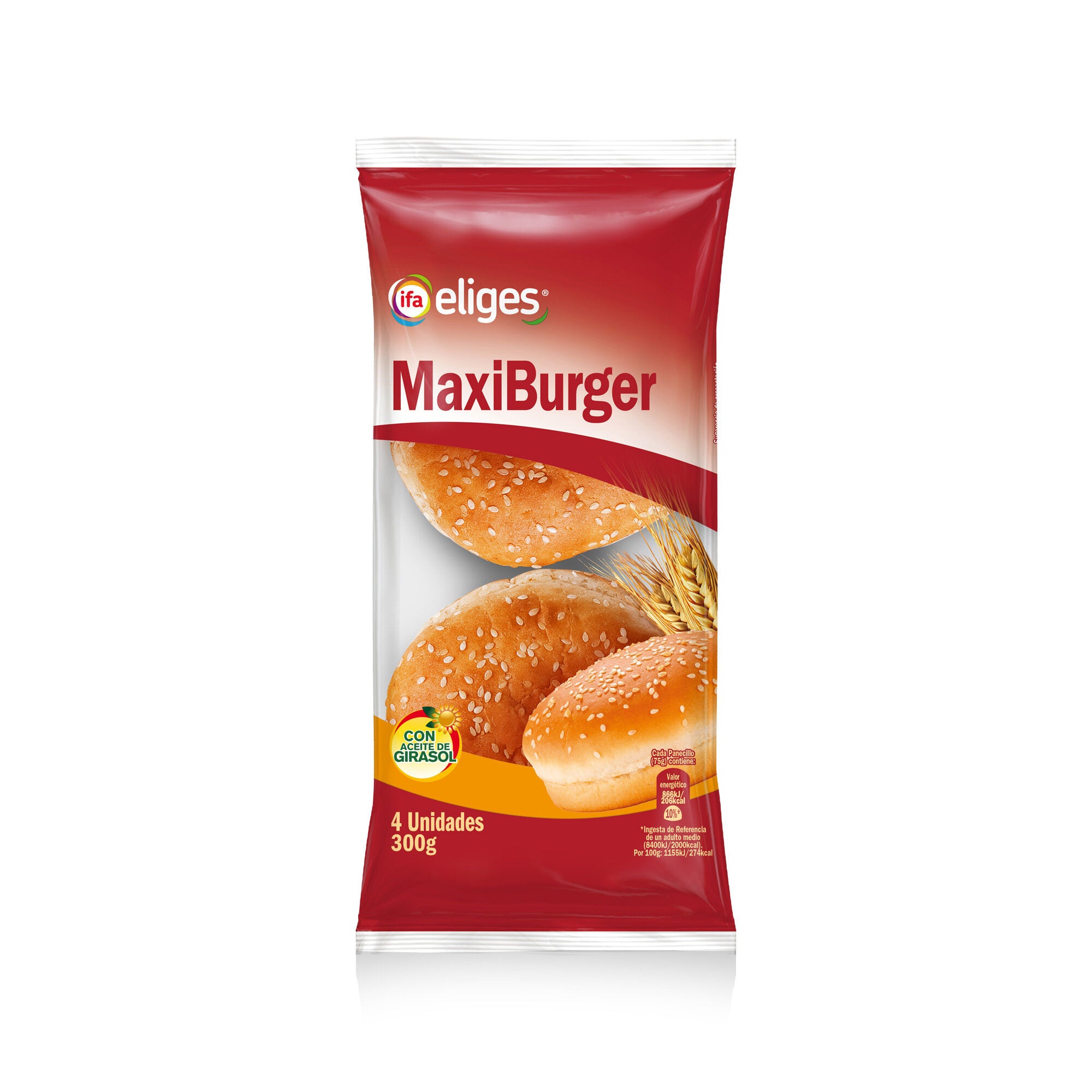 Pan hamburguesa  Ifa eliges p6 300g