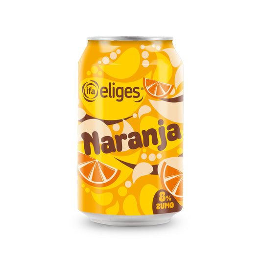 Refresco naranja lata Ifa eliges 330ml La Despensa