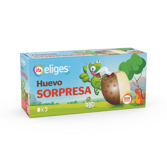 Huevos chocolate sorpresa Ifa eliges p3 20g/u La Despensa