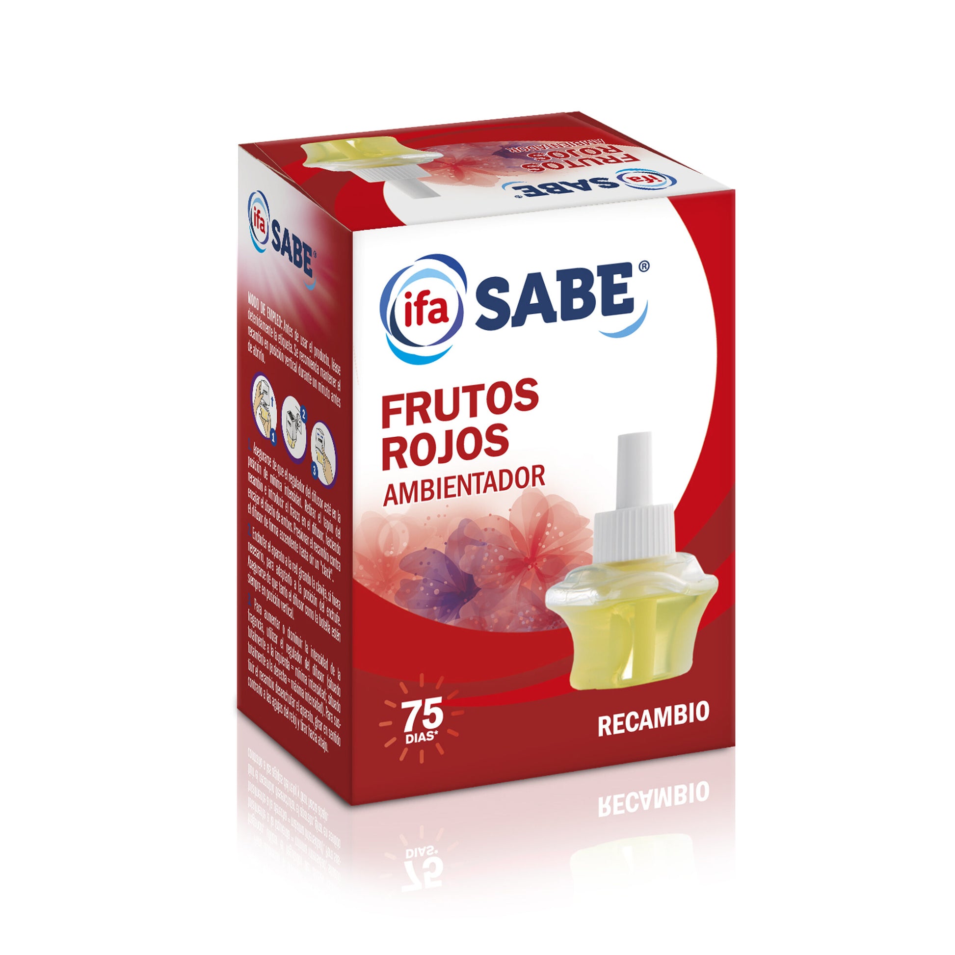 Ambientador eléctrico rcambio frutos rojos Ifa sabe 25ml