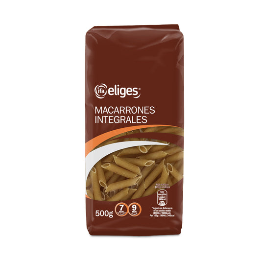 Macarrón integral Ifa eliges 500g La Despensa