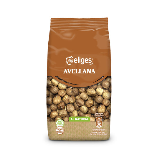 Avellanas natural cruda c/piel Ifa eliges 200g La Despensa