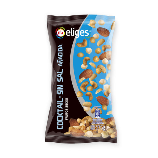 Cocktail frutos secos s/sal Ifa eliges 175g La Despensa