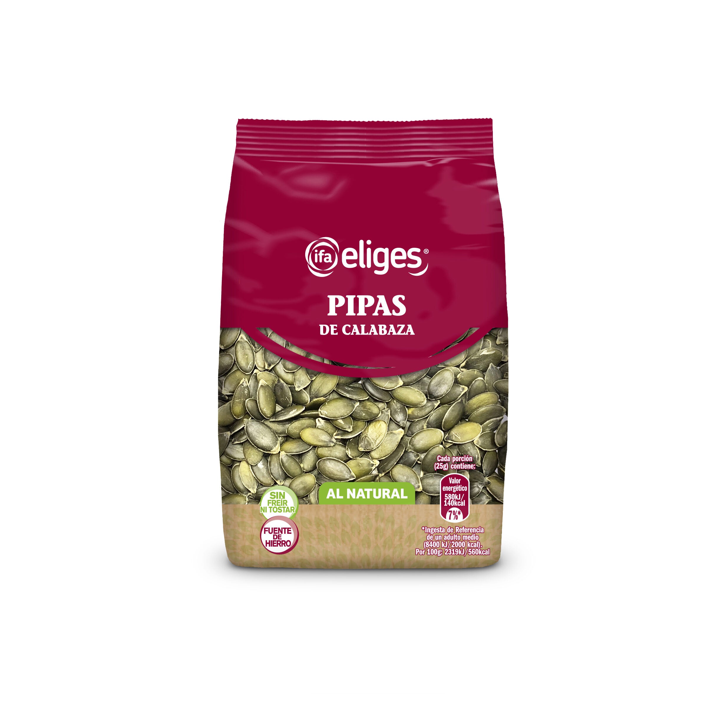 Pipa calabaza mondada natural Ifa eliges 150g