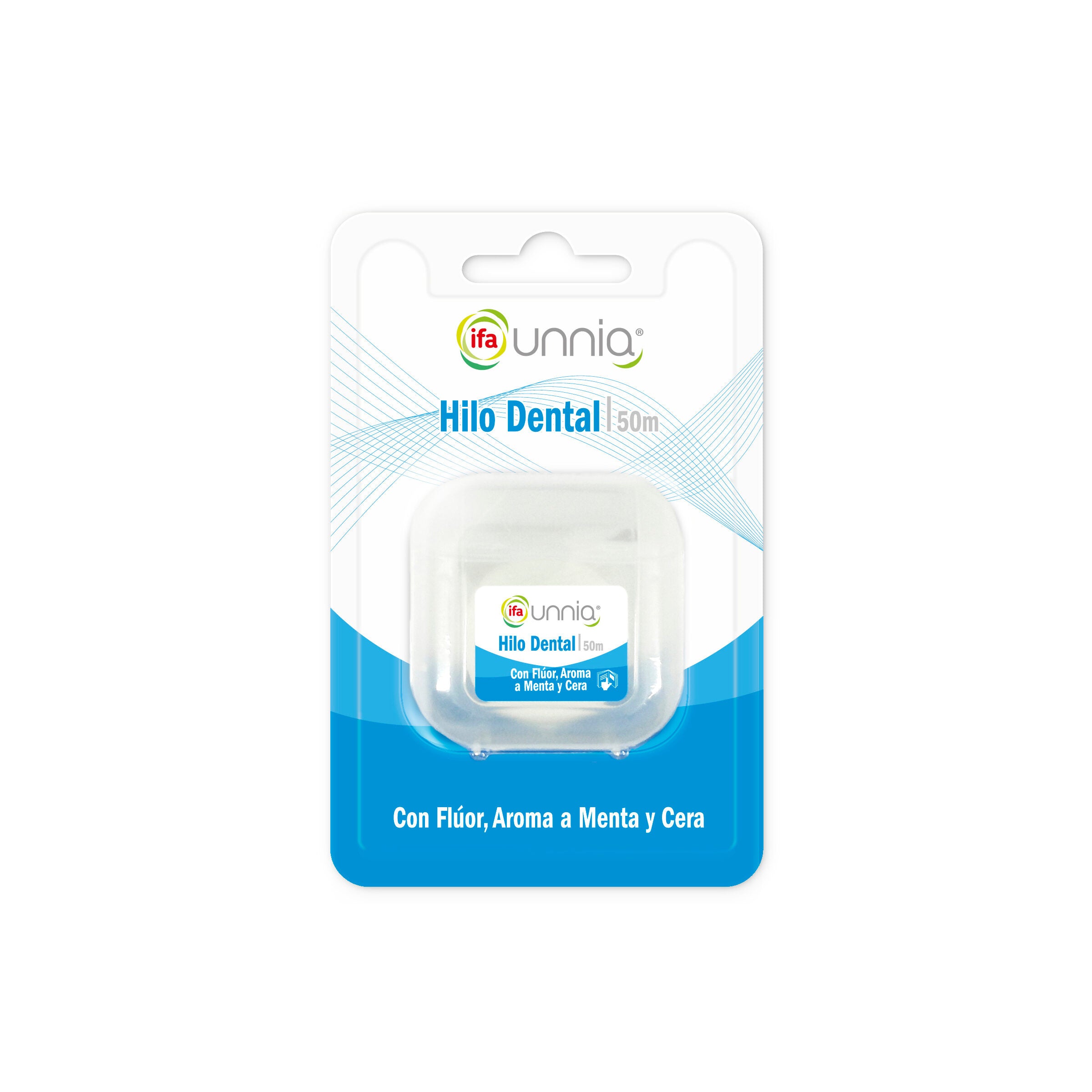 Hilo dental c/fluor menta Ifa unnia 50mm