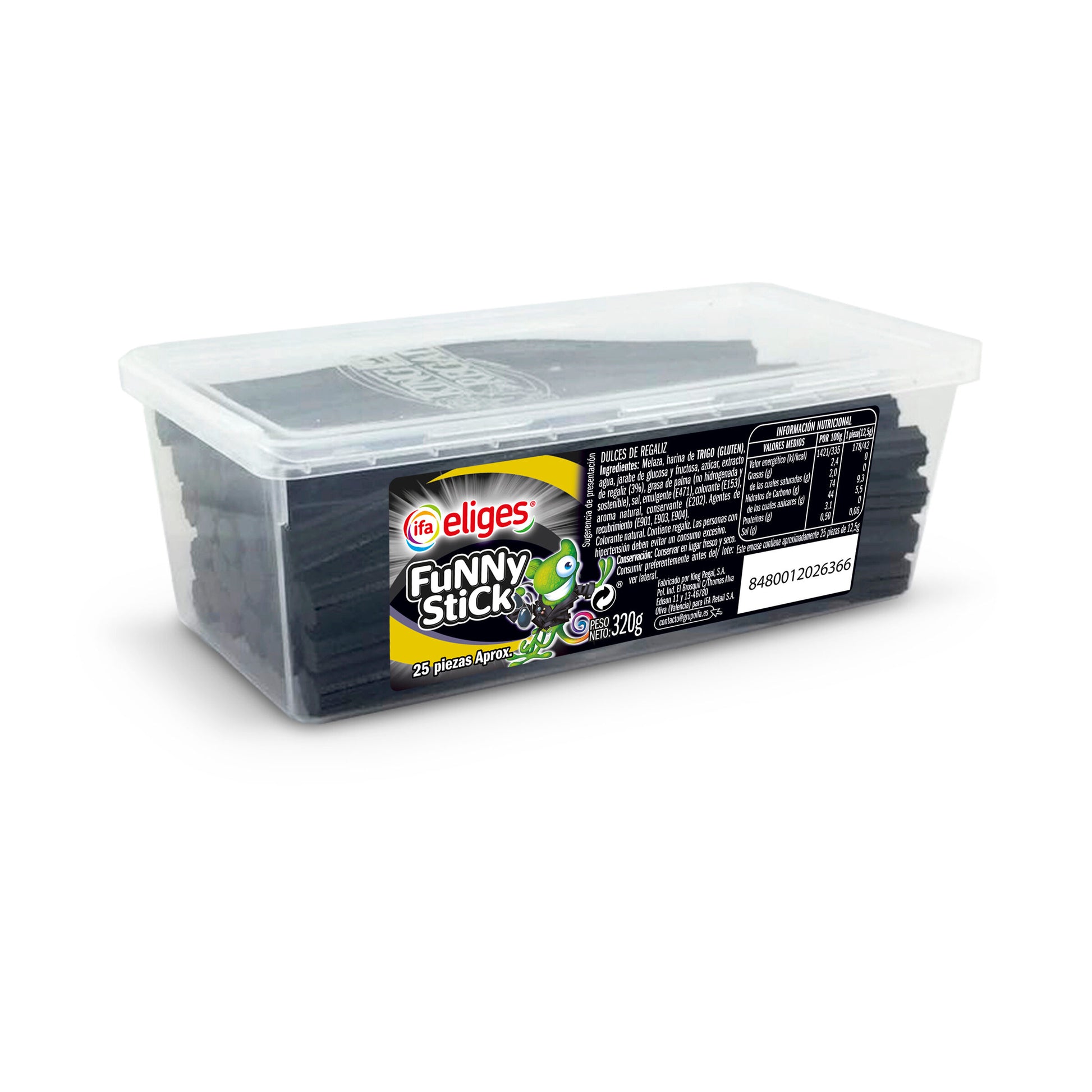 Negro Ifa eliges 320g regaliz