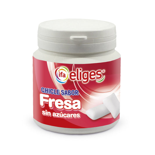 Chicle fresa sin azucares Ifa eliges p80 100g La Despensa
