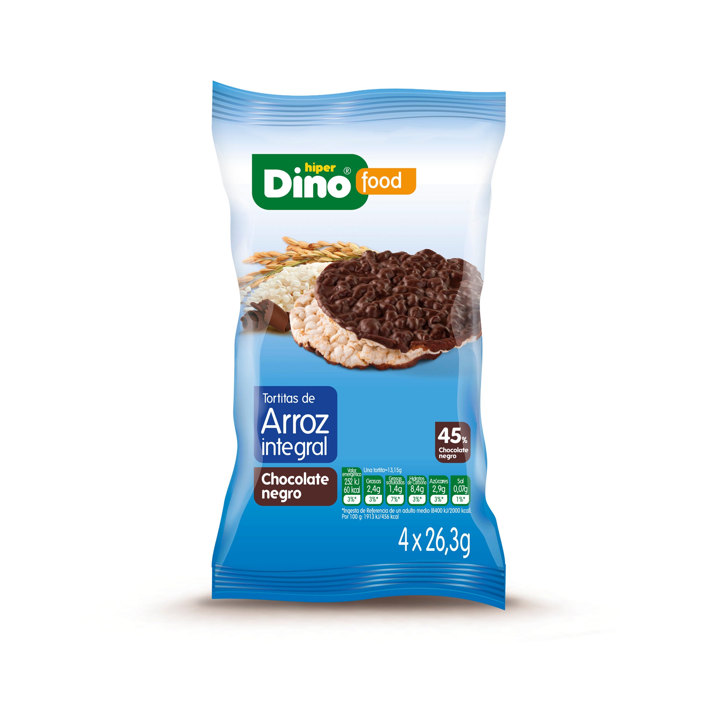 Tortita arroz chocolate negro Ifa eliges p4 26.3g