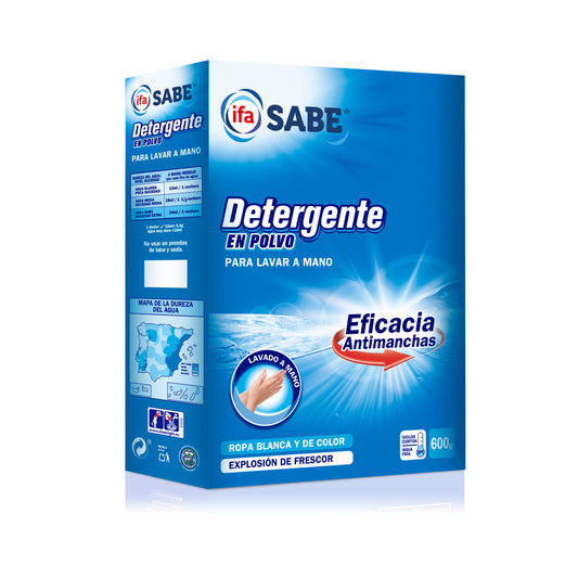 Detergente a mano polvo Ifa sabe 600g La Despensa
