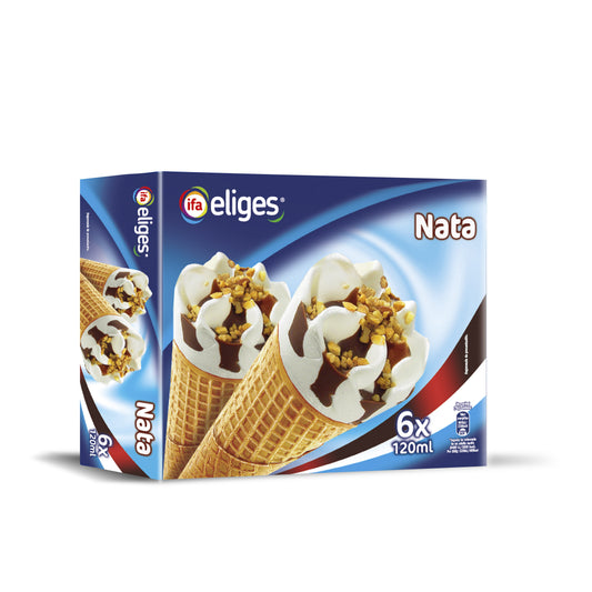 Cono nata Ifa eliges p6 120ml/u La Despensa