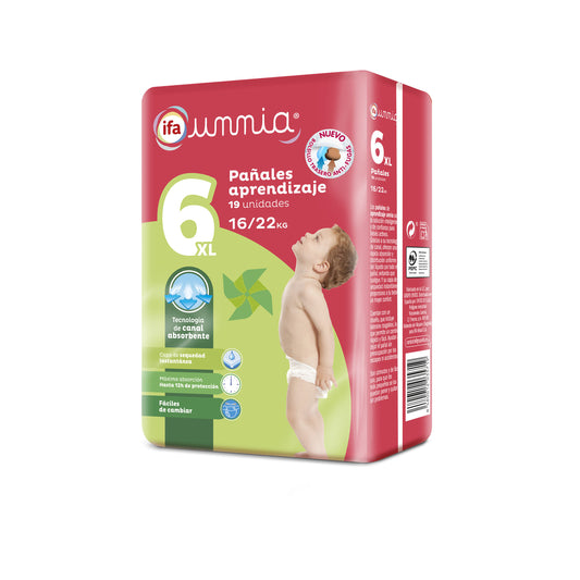 Pañal t6 17-28kg Ifa unnia 25u La Despensa