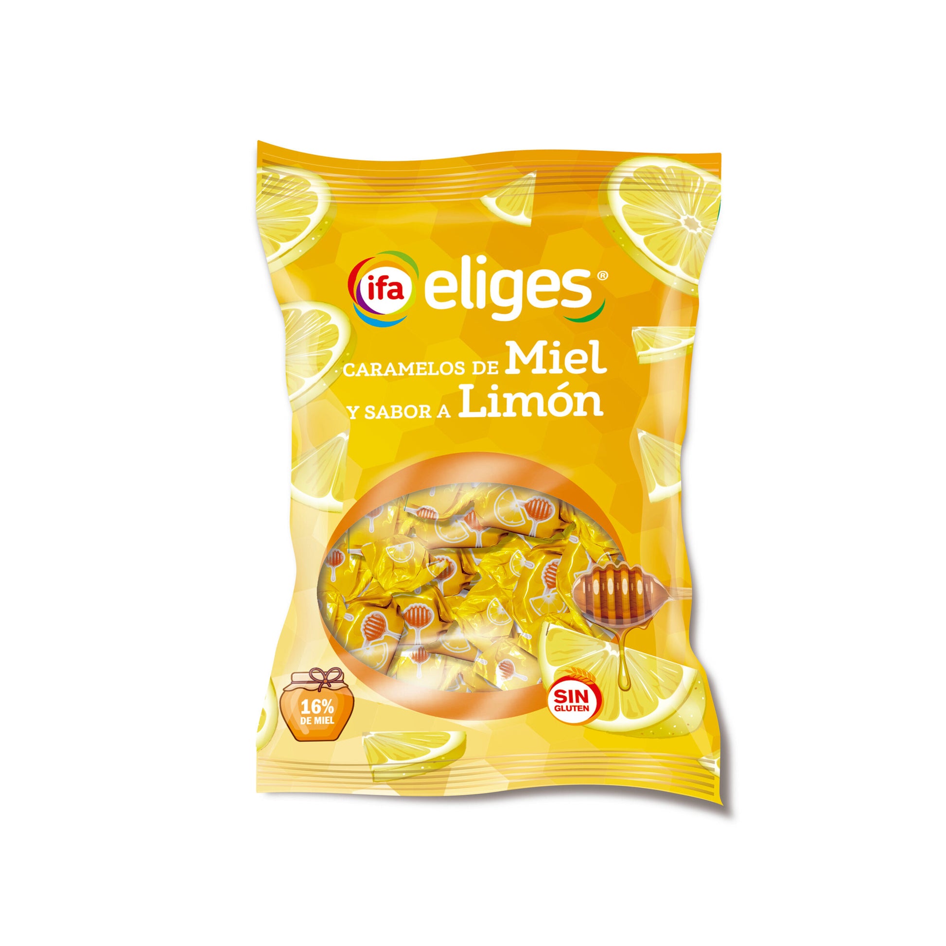 Caramelo miel y limón Ifa eliges 125g