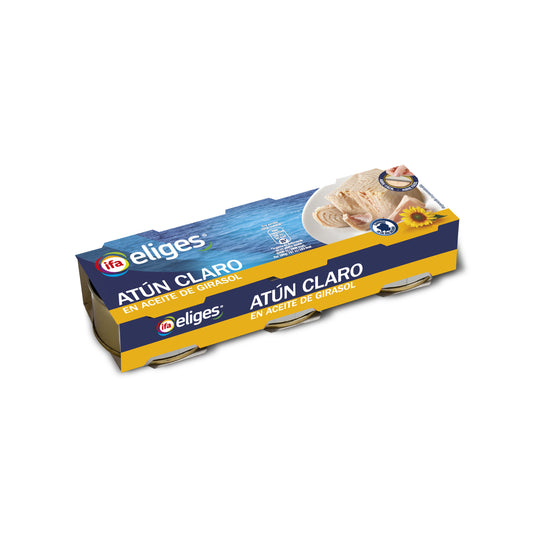 Atun claro aceite vegetal lata Ifa eliges p3 156g escurr La Despensa