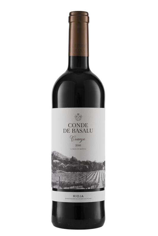 Vino tinto tinto rioja crianza Conde de basalu 750ml La Despensa