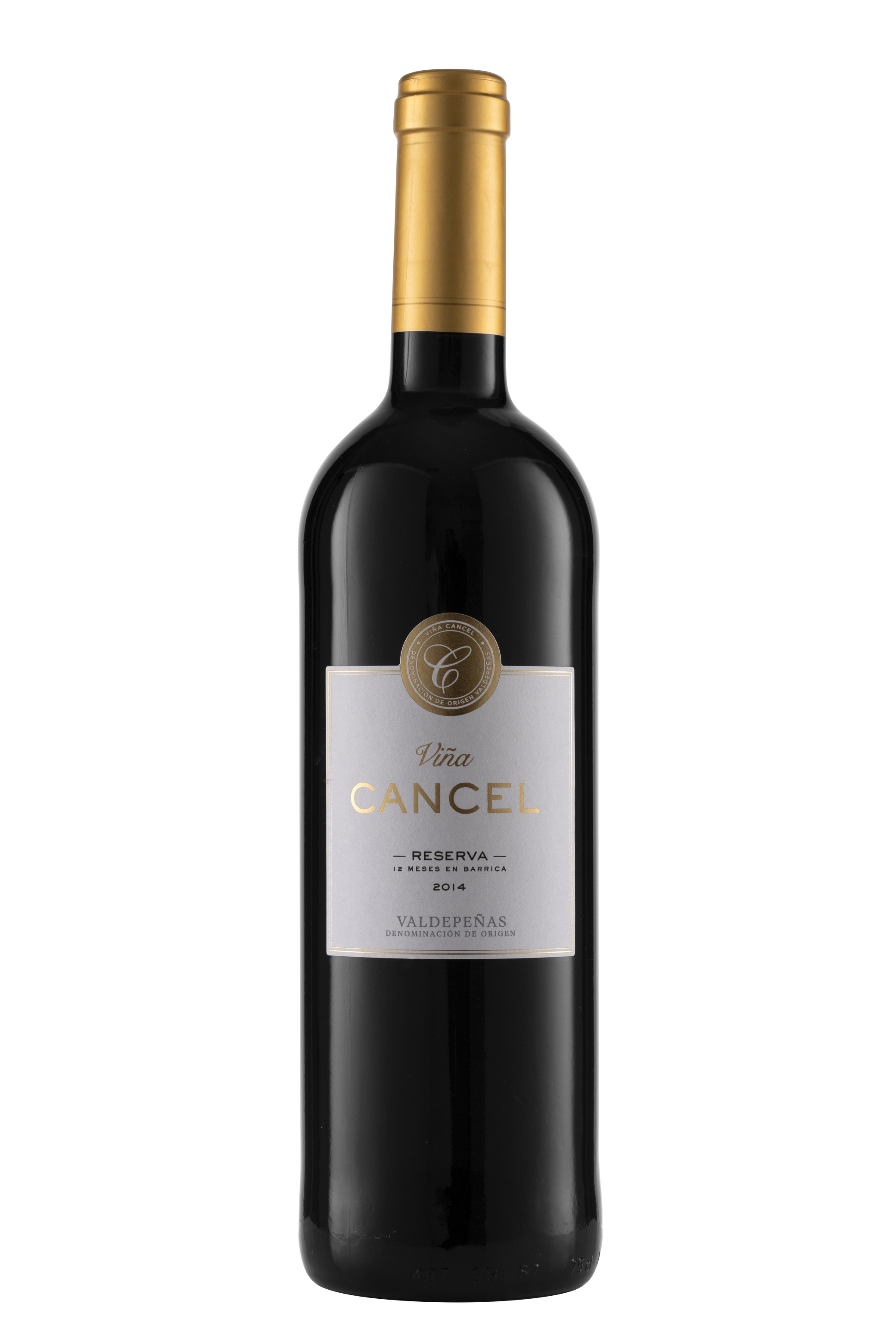 Vino tinto reserva d.o valpeñas Viña cancel 75cl