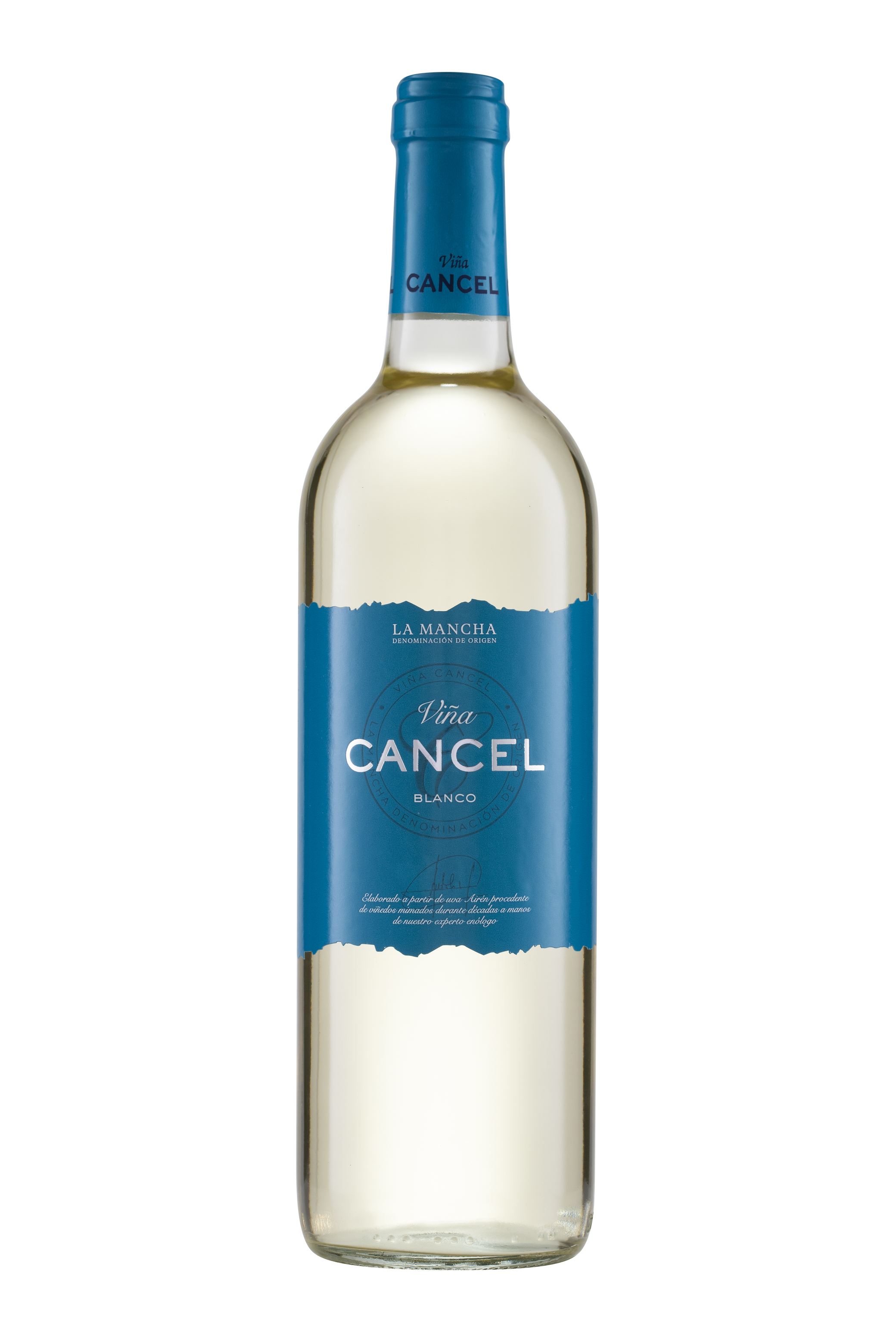 Vino blanco mancha Viña cancel 75cl