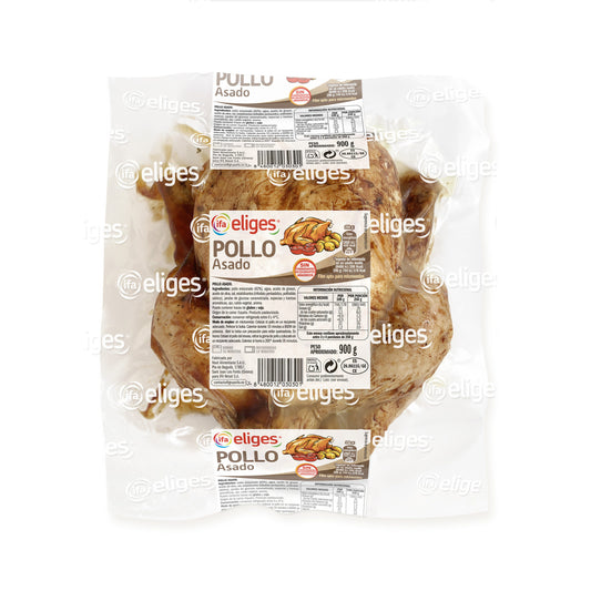 Pollo asado entero Ifa eliges 900g La Despensa