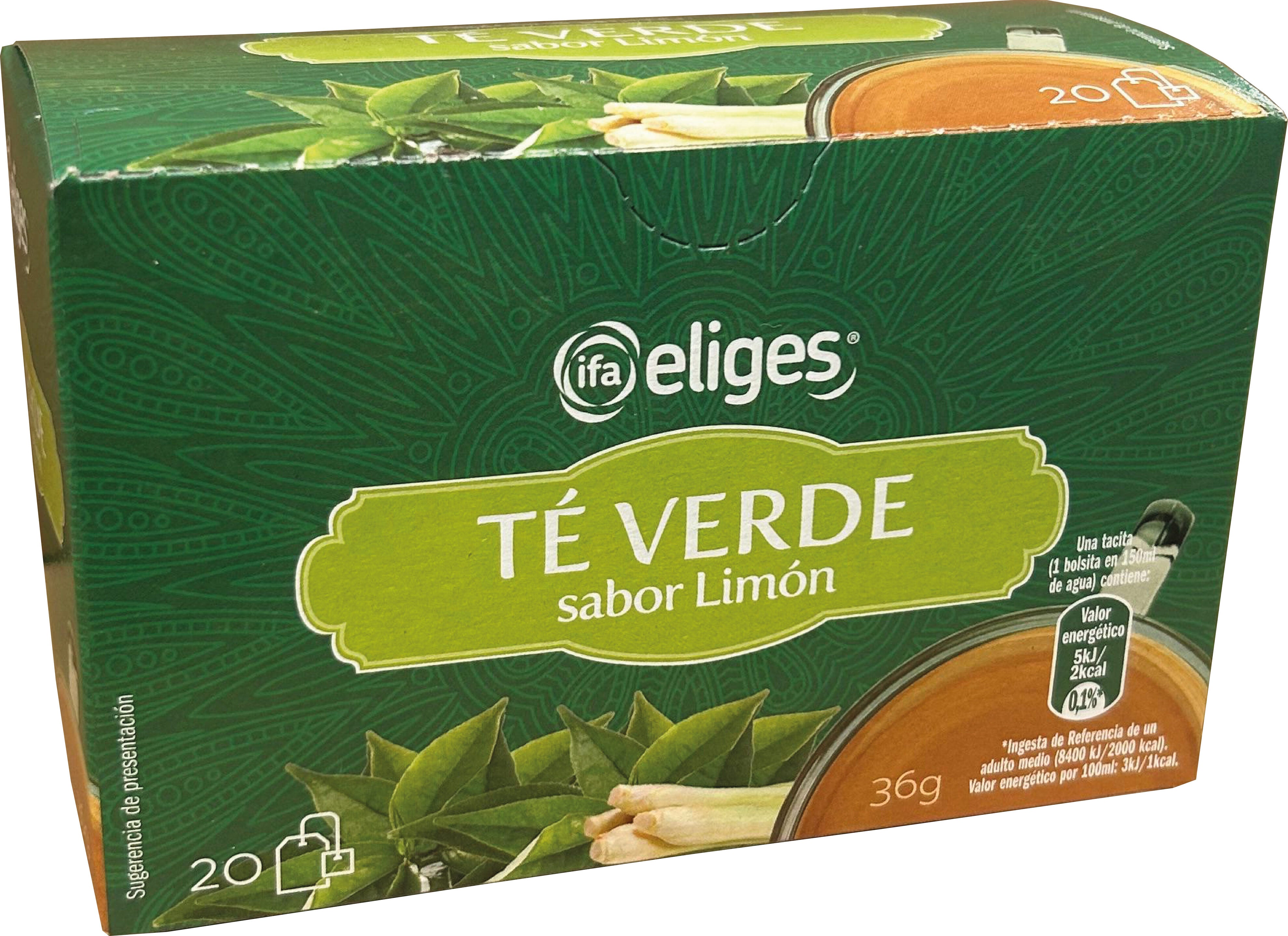 Té verde con limon Ifa eliges 20u