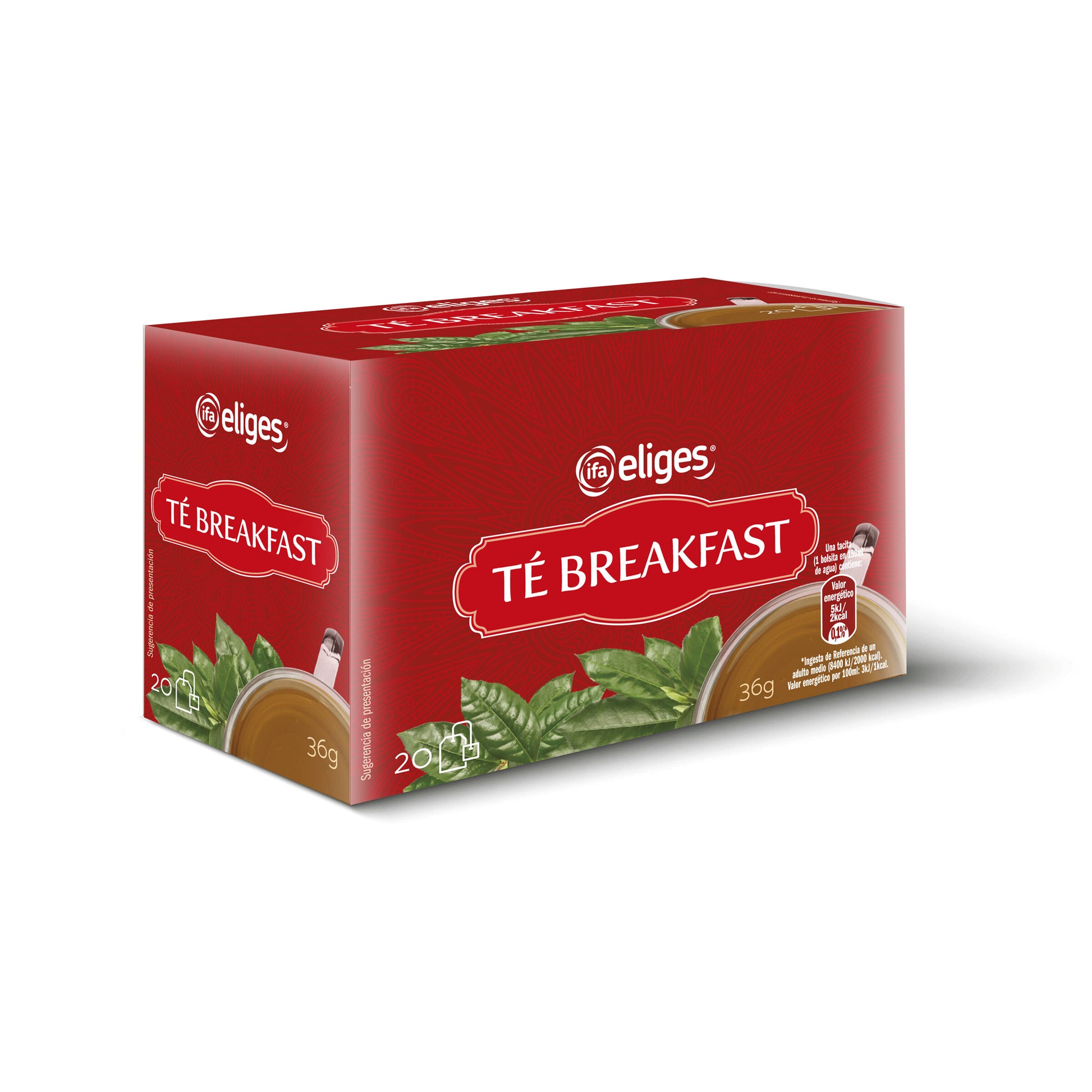 Te breakfast Ifa eliges 20u
