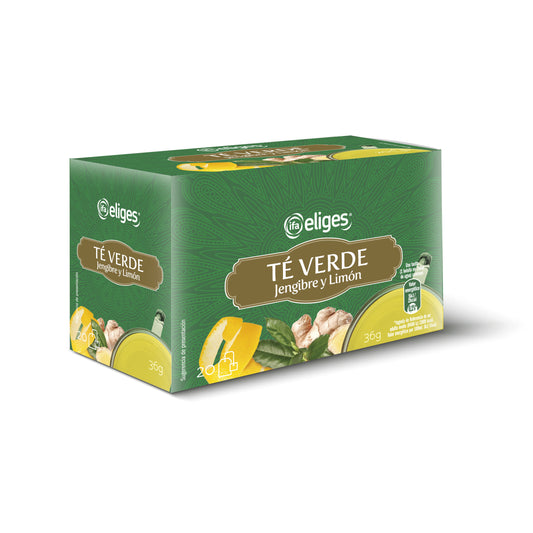 Te verde jengibre/limon Ifa eliges 20u La Despensa