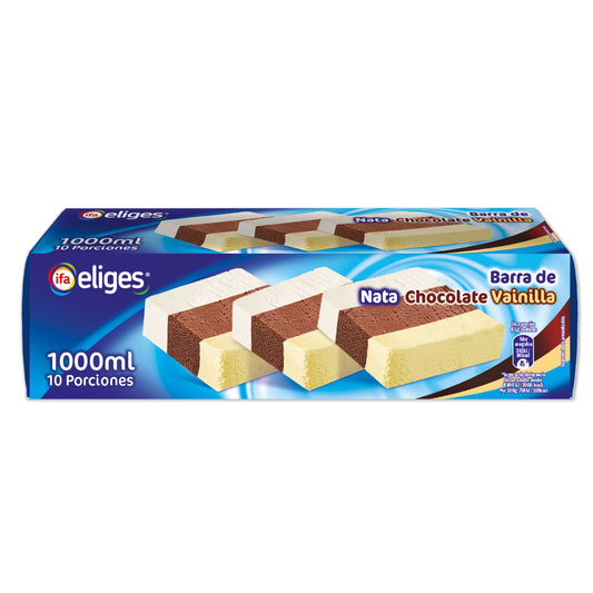Helado bloque tres gustos Ifa eliges 1l La Despensa