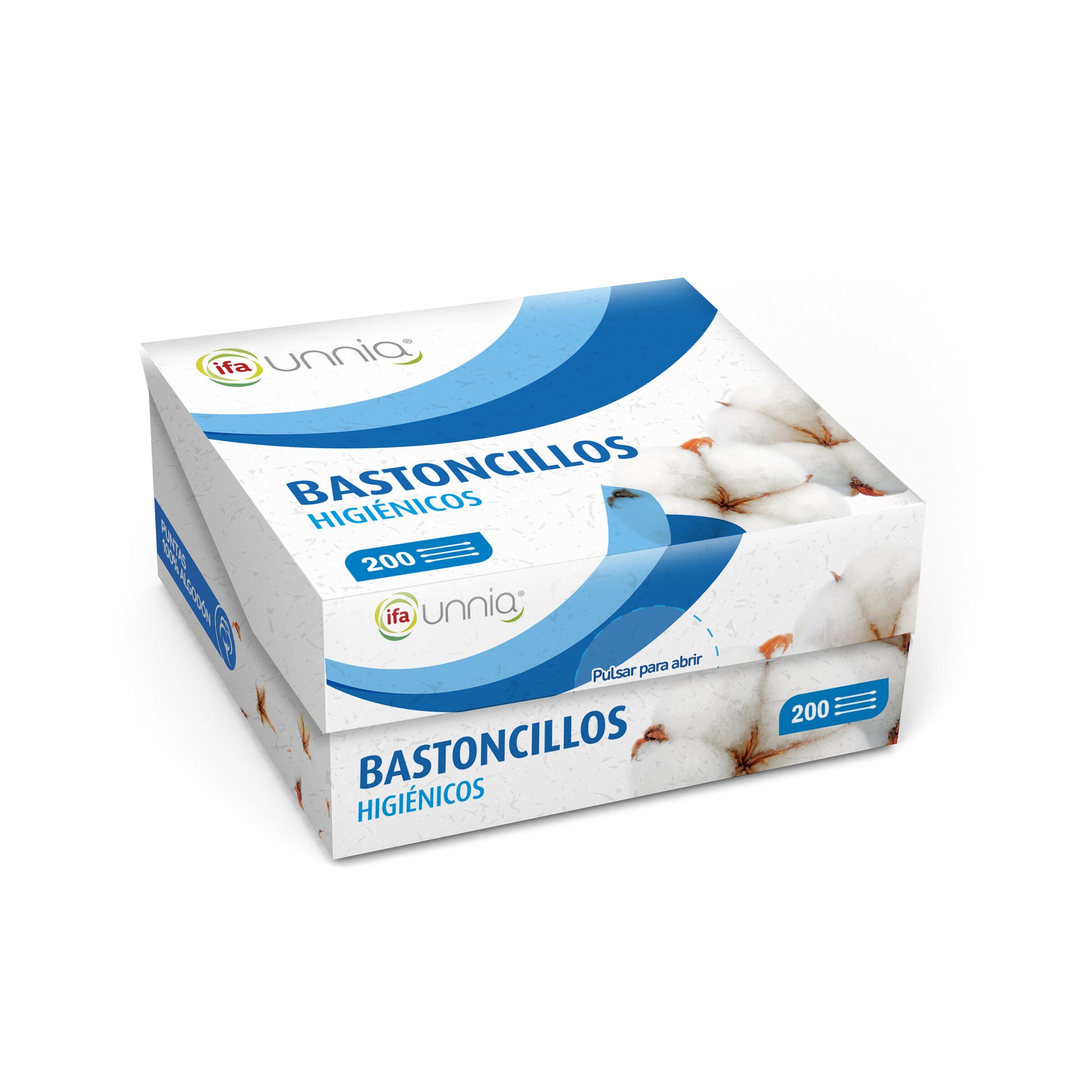 Bastoncillo algodón Ifa unnia 200u