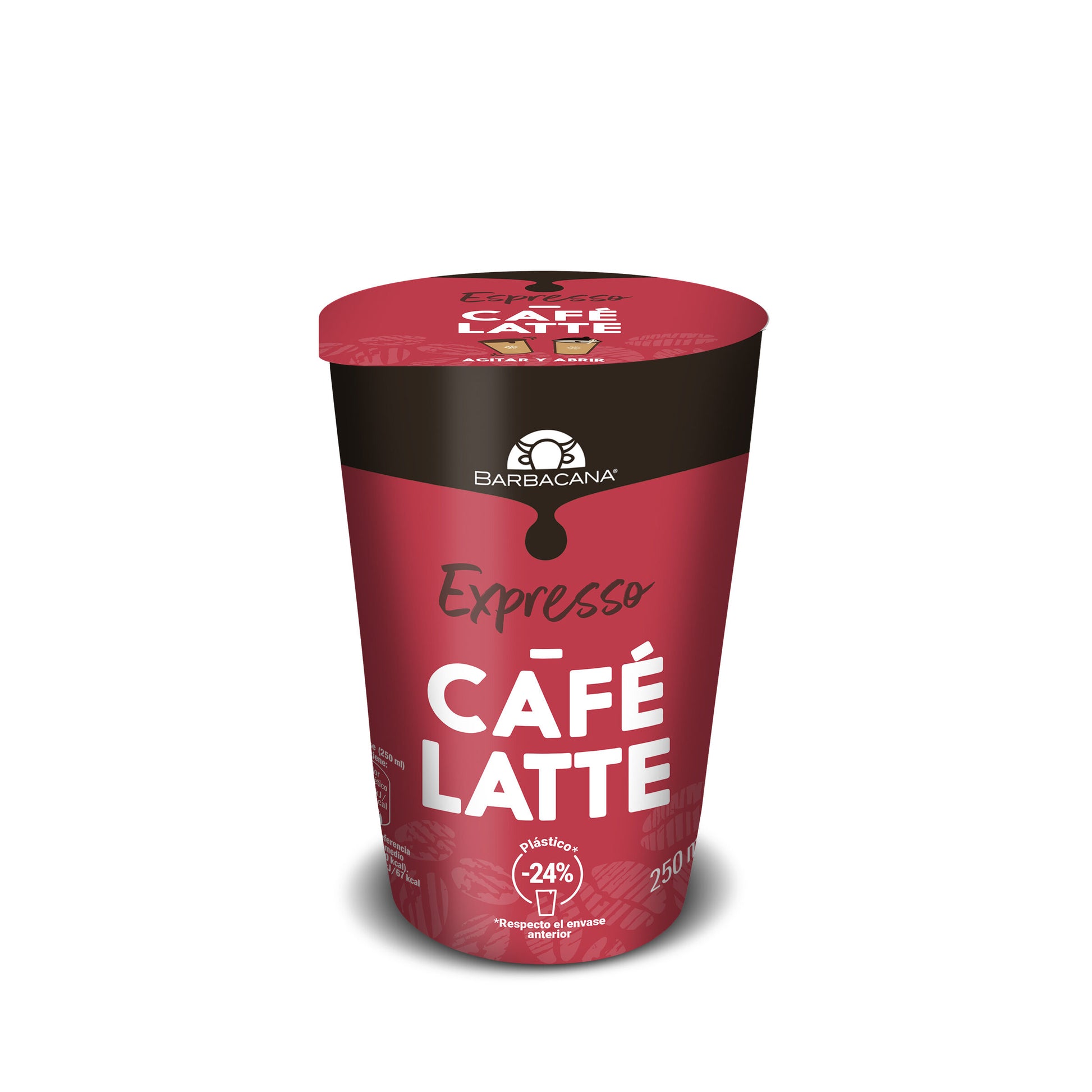 Café latte espresso Barbacana 250ml