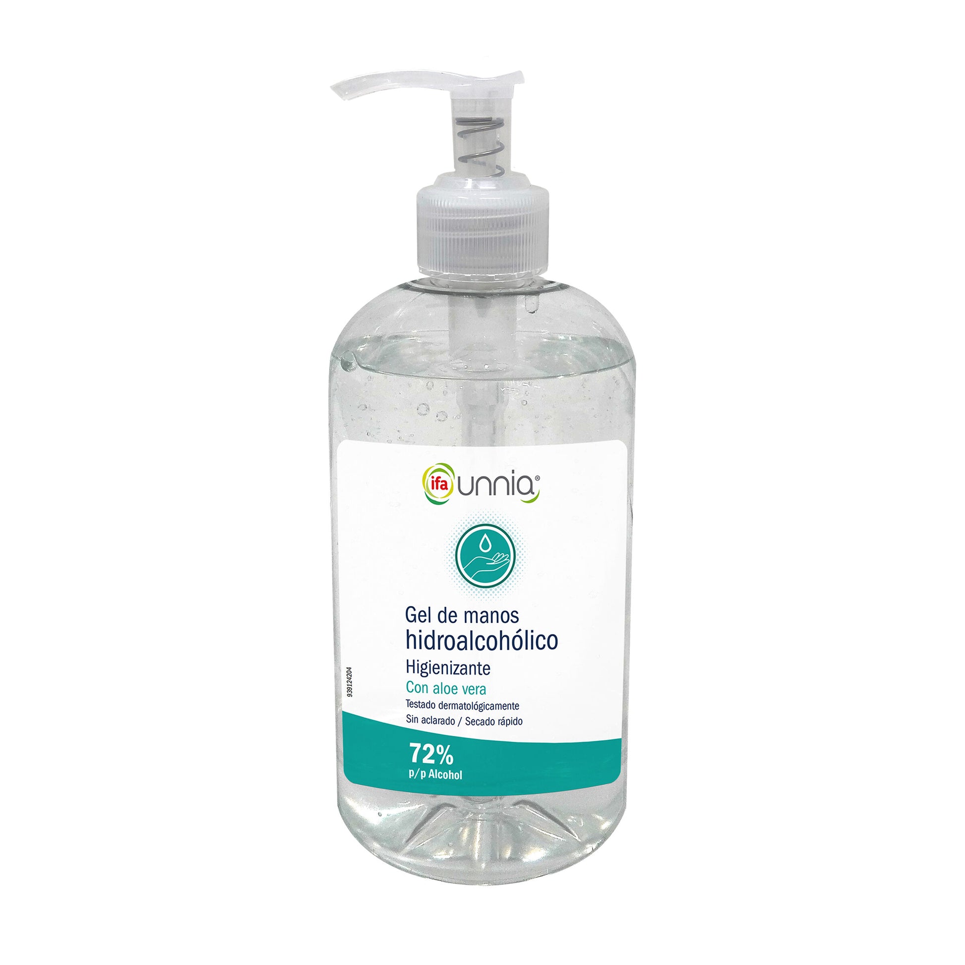 Gel manos hidroalcoholico Ifa unnia 500ml