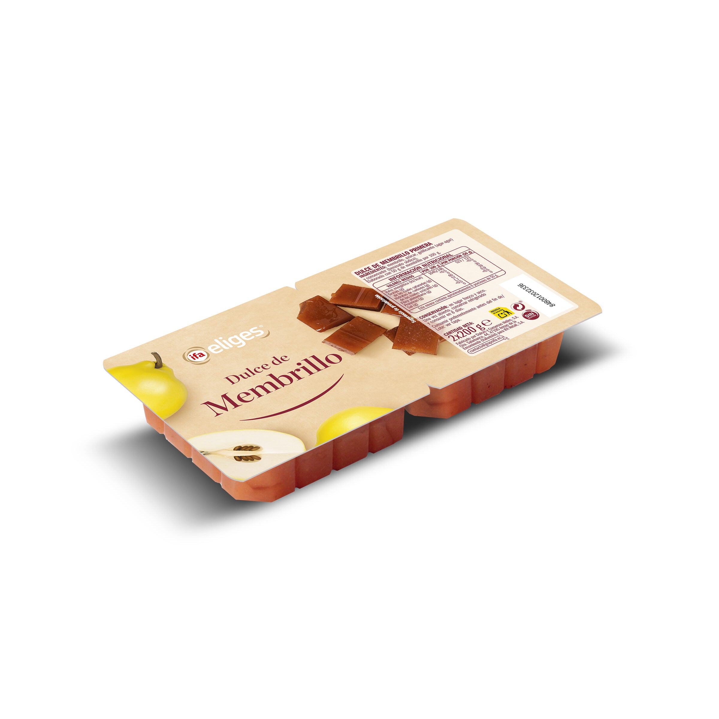 Dulce de membrillo  Ifa eliges p2 200g/u